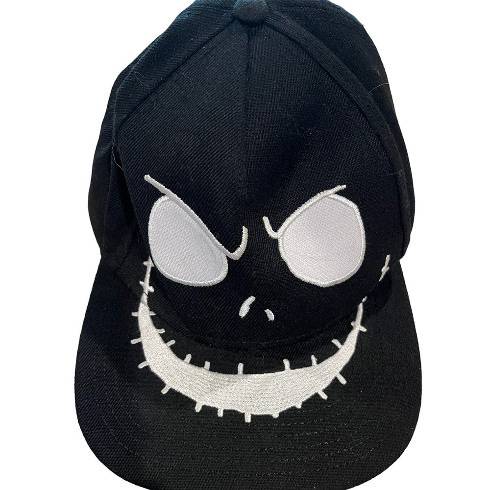 The Nightmare Before Christmas  One Size Fits Most Black With White Design